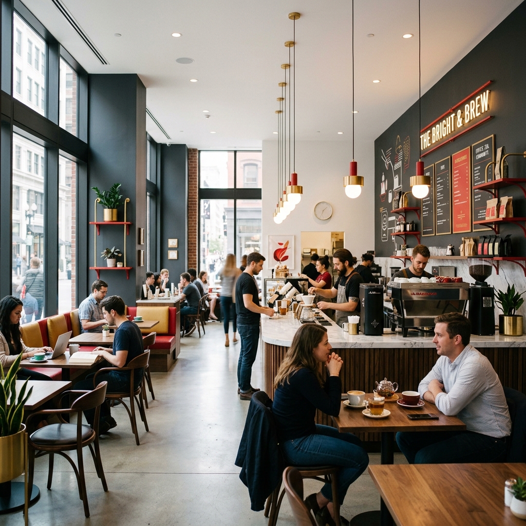 Premium Cafe Interior